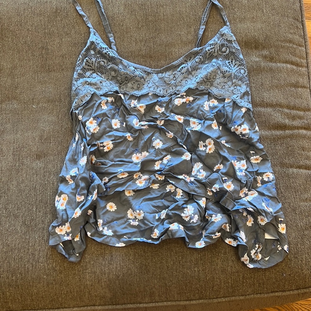 Cute floral tank top